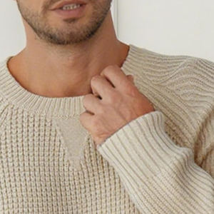 Fournisseur direct d'usine O-Neck hiver chaud hommes chandails nouvelle mode tricoté tenue décontracté hommes chandail pour adultes - Product Image 6