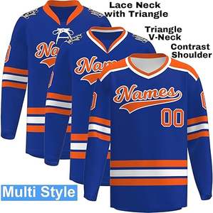 Uniforme de hockey sobre hielo de talla grande para adultos Diseño más popular con su propio logotipo - Product Image 2