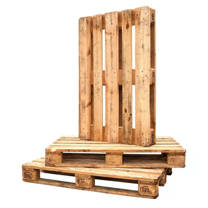 Paletas de entrada de 4 vías de madera de pino de doble cara, respetuosas con el medio ambiente, listas para exportar, para transporte de Logística Industrial - Product Image 6