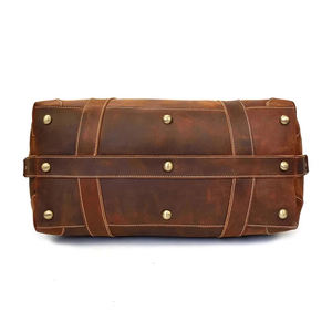 Bolsos de lona de piel de vaca personalizados para hombre, nuevo diseño de moda, bolsos de lona de cuero de vaca para hombre - Product Image 3