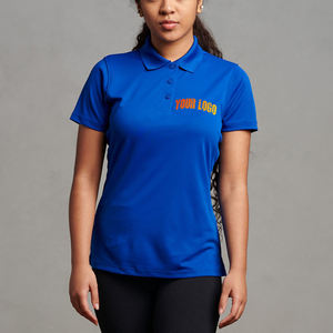 Femmes Slim Fit Vintage Casual pour chemise respirant confort haut de sport manches courtes solide écologique 100% coton - Product Image 2