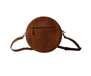 Hot Deal sur le sac de messager pour femmes en cuir de vachette bohème usiné à la main avec des fleurs occidentales gland personnalisé conception de pièce d'automne - Product Image 2
