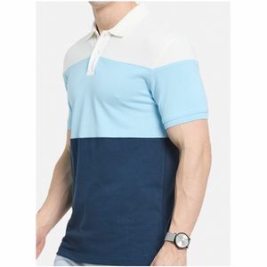 เสื้อโปโลผู้ชายสีพื้นเสื้อโปโลระบายอากาศ - Product Image 4