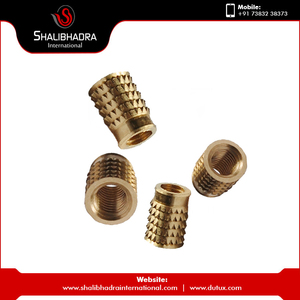 น็อตทองเหลืองคุณภาพสูงแบบไม่มีหัวเคลือบนิกเกิลสีทอง จากผู้ผลิตในอินเดีย - Product Image 6