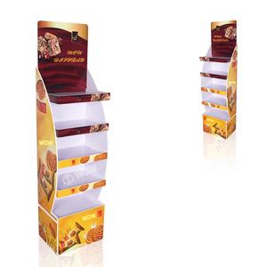 ชั้นวางแสดงอาหารและขนมแบบตั้งพื้นทำจากโฟม PVC แบบกำหนดเอง พร้อมคุณสมบัติกันน้ำ ประกอบง่าย เคลือบเงา - Product Image 2