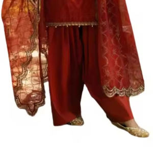 Buena calidad, cómodo, de secado rápido, Farsi Shalwar para mujer, superventas, ropa de boda y fiesta, Farsi Shalwar al mejor precio - Product Image 3