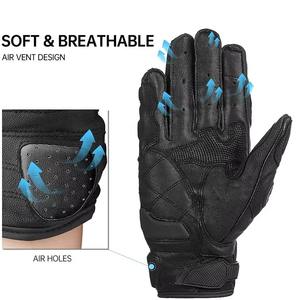 Sport Motorbike Motocross Riding Racing Full Finger <b>Motorcycle</b> Gloves Touch Screen Waterproof Non-Slip Breathable Lightweight - Product Image 6