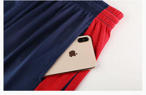 Ensembles d'uniformes de basketball respirants pour hommes avec logo imprimé sur le devant, séchage rapide - Spandex/Nylon sans manches pour toutes les saisons - Product Image 3