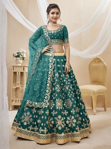 New Arrival Designer Wedding Party Wear Indian Lehenga Choli in Sequence Embroidery Work for Women High Quality - Product Image 2