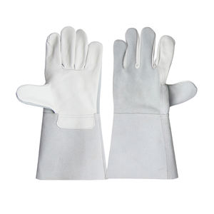 Gants de soudage en cuir personnalisés avec protection des mains de haute qualité 100% - Product Image 4