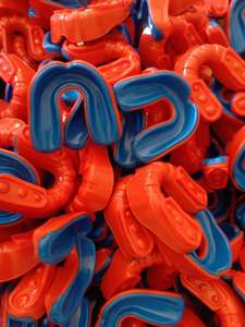 Grado EVA Boxeo y Sanda Protector bucal Dientes Cubiertas protectoras Protector de goma - Product Image 6