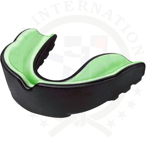 Protector bucal deportivo profesional para niños y adultos, protección con cordones de muñeca para baloncesto, fútbol, boxeo, dientes de goma - Product Image 2