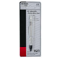Soufflette de poche réglable en aluminium de haute qualité soufflette de poche de style crayon avec un clip de stylo attaché