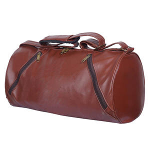 Riñonera de gimnasio de viaje de cuero genuino elegante y elegante para mujer Cierre de cremallera conveniente - Product Image 2