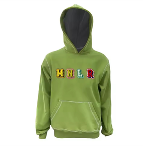 Autumn Winter Wholesale Custom Logo 100% Cotton Lightweight Sweat Suit Sets Men's Sport Jogging <b>Tracksuit</b> <b>Plain</b> - Product Image 2