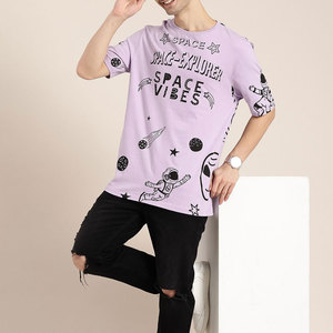 Miễn Phí Vận Chuyển Phong Cách Độc Đáo T-Shirt Giá Rẻ Giá Đường Phố Mặc Người Đàn Ông T-Shirt OEM/ODM Dịch Vụ Cổ Điển Màn Hình In Ấn T-Shirt - Product Image 4