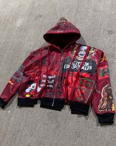 Ensemble de survêtement homme en molleton 100 % coton avec logo personnalisé, coupe ample, à capuche, design poches, anti-plis, imprimé, écologique - Product Image 5