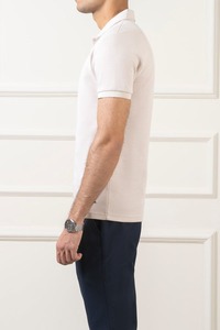 เสื้อโปโลสำหรับผู้ชายใส่ได้ทั้งชายและหญิงเสื้อกีฬาผ้าฝ้ายคุณภาพสูงออกแบบได้เองปักโลโก้ได้ - Product Image 4