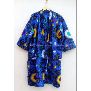 Handmade Bohemian Hippie Style <b>Cardigan</b> Coat for Ladies New Fashion Winter <b>Bridal</b> Robe V-Neck Casual Cutwork Jacket 100% Cotton - Product Image 1