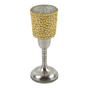 Antique Royal <b>Candle</b> Holder With Nickel Finishing Design <b>Candle</b> <b>Stick</b> Holder Home Villa Dinner and Wedding Design - Product Image 4