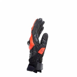 Guanti Dainese carbonio 4 pelle corta nero rosso fluo - Product Image 6
