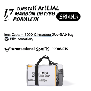 Borsa Sportiva Personalizzata Ines in Poliestere 600D per Promozioni Sportive - Product Image 3