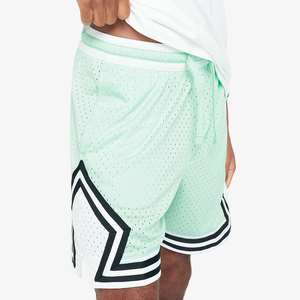 Pantalones cortos de baloncesto para hombre, Shorts de malla de secado rápido con bordado de logotipo personalizado, con bolsillos, venta al por mayor - Product Image 4