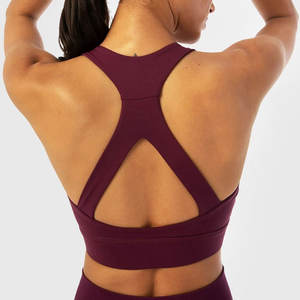 สปอร์ตบราสำหรับผู้หญิงสปอร์ตบราออกกำลังกายทำจากวัสดุที่ดีที่สุดหลากสี - Product Image 4