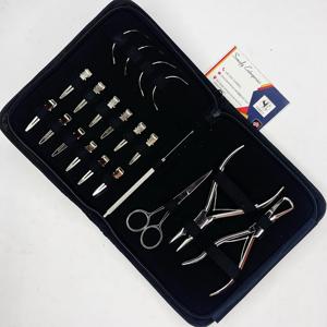 Nouvelle arrivée Kit d'extension de cheveux avec logo personnalisé Revêtement avec finition brillante argentée régulière Outils et accessoires pour cheveux durables - Product Image 6