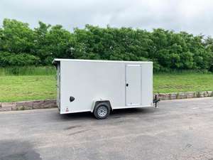 Remolque de Carga Cerrado con Puerta Trasera Abatible MTI 6x14 - Product Image 3