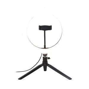 Trépied personnalisé Angiari avec anneau lumineux, gadgets USB promotionnels - Product Image 4