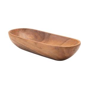 Bandeja de Madera para Servir, Plato de Madera, Bandeja Decorativa Natural para Cocina, Mesa de Centro y Juego de Té - Product Image 3