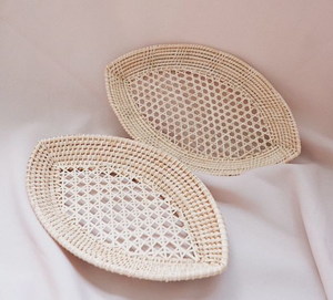 Plaque écologique en matériau naturel en forme de feuille pour décoration intérieure de luxe nouveau modèle, porte-bijoux - Product Image 1