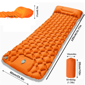 Inflatable cắm trại ngủ <span class=keywords><strong>pad</strong></span> với Built-in gối, nhỏ gọn & siêu nhẹ nệm không khí | Made in Indonesia - Product Image 5