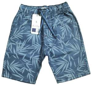Short de bain bleu léger pour homme, séchage rapide, avec cordon de serrage réglable à la taille et poche imperméable, printemps et été - Product Image 6