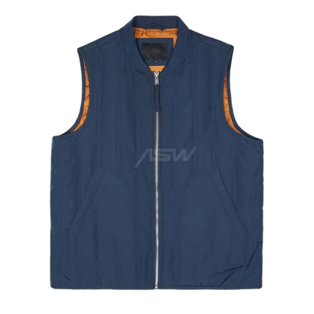 New 2023 Cotton Gillet Jacket Men Breathable Plus Size Casual Wear Solid Color Jacket Men Slim Fit Gillet Jacket For Men