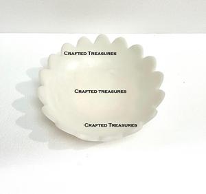 Cuencos de fruta y ensalada de resina de tamaño mediano redondos modernos y elegantes ecológicos con cuencos de servicio hechos a mano de alta calidad en varios colores - Product Image 2