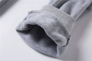 Wholesale Custom Logo Unisex Jogger Plain Pullover <b>Tracksuit</b> Fleece Blank Sweatpants and Hoodie Set - Product Image 5