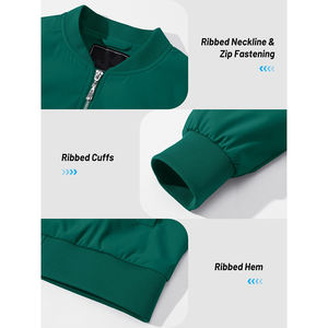 Chaqueta Bomber de Invierno para Mujer de Alta Calidad, Estilo Moderno para Moda al Aire Libre, Logotipo Personalizado, Proceso de Tejido - Product Image 5