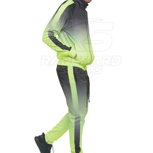 Survêtement d'hiver décontracté pour homme, uni, sublimation, 100% coton, séchage rapide, respirant, écologique, vêtements d'entraînement - Product Image 4