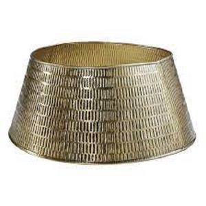 Collier d'arbre en métal galvanisé de forme ronde bonhomme de neige imprimé collier d'arbre de Noël galvanisé décoration de jardin à la maison - Product Image 2