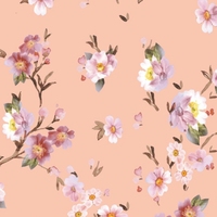 Poliéster Koshibo gasa diferente personalizado de estilos de patrón de flores impresión Digital para boda damas estampado diseñador Tops tela