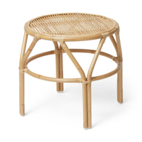 Table ronde en rotin naturel fait à la main de meilleure qualité pour chambre d'enfants du Vietnam
