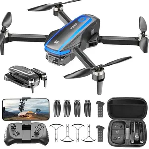 Drones débutants avec caméra 4K pour adultes et enfants Drone à moteur sans balais FPV avec haute résolution pour le plaisir de voler - Product Image 1