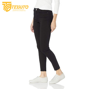 Pantalones cargo de cintura alta para mujer Vaqueros de cintura alta elegantes - Product Image 1