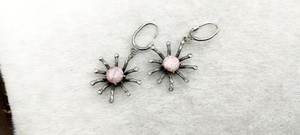 Pendientes de Plata de Ley 925 con Rubíes, Hechos a Mano, de Lujo, con Piedras Preciosas Rojas, Personalizables con Cualquier Piedra - Product Image 2