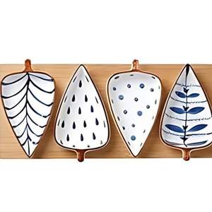 Plateau de service alimentaire de cuisine personnalisé en bois, métal, acrylique, rectangulaire, pour les collations, les fruits, les biscuits - Product Image 4