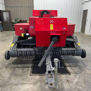 Livraison gratuite Massey Ferguson Hesston 1840 Mini presse à balles carrées pour foin, matériel agricole pour la compression de l'herbe - Product Image 1