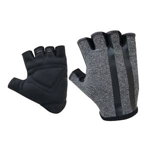 Gants de musculation demi-doigts ELIXE SPORTS - Légers, respirants, antidérapants, avec support de poignet, unisexe, réglables avec boucle auto-agrippante - Product Image 6