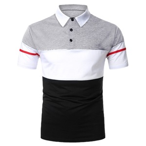 Venta al por mayor de alta calidad de Europa y América Nuevos paneles superiores de alta calidad Polo para hombre Camisetas de talla grande para hombre - Product Image 1